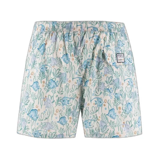 Fedeli Printed Swimming Boxer Shorts