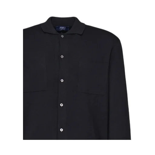 Fedeli Button-Up Cardigan Sweater