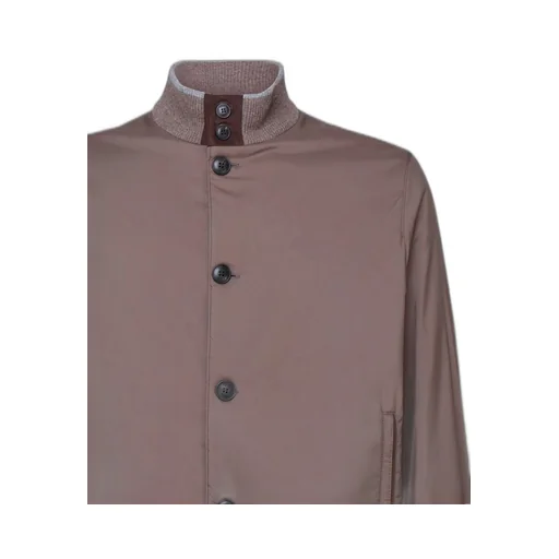 Fedeli Long Sleeved High Neck Bomber Jacket