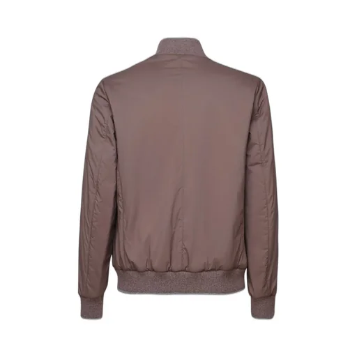Fedeli Long Sleeved High Neck Bomber Jacket
