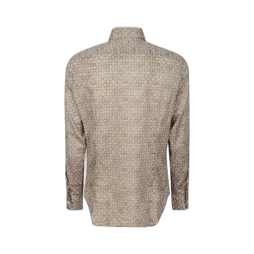 Fedeli Patterned Long Sleeve Shirt