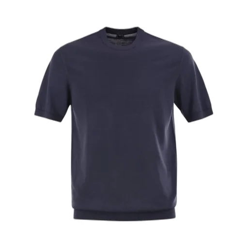 Fedeli Giza Cotton Crew Neck T-Shirt