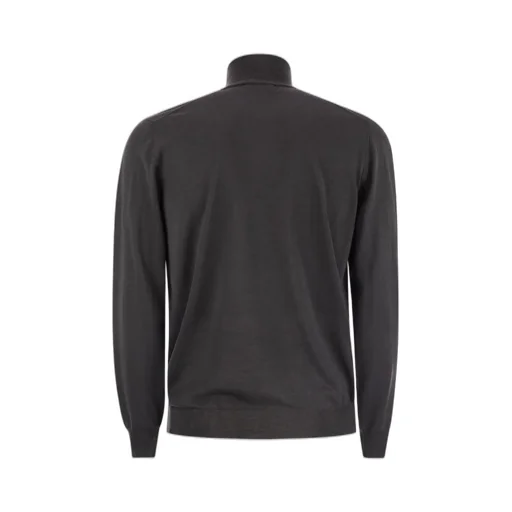 Fedeli Half-Zip Wool Knitwear