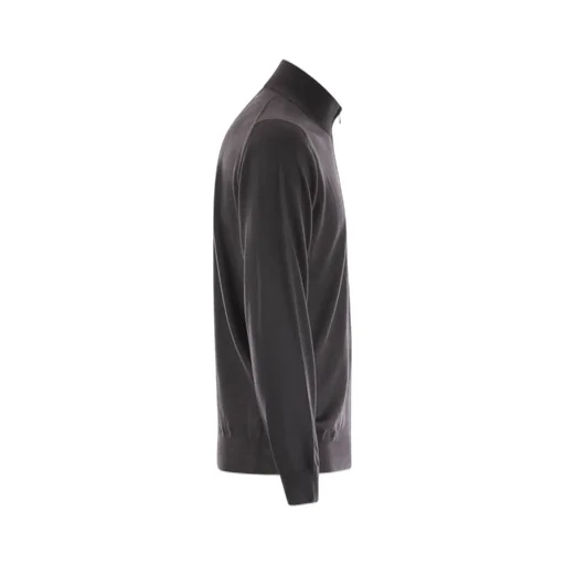 Fedeli Half-Zip Wool Knitwear