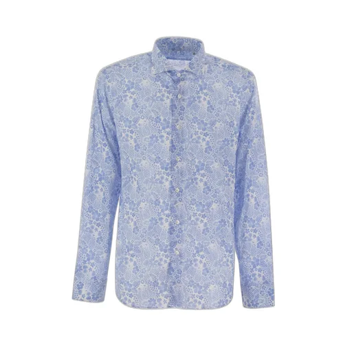 Fedeli Printed Stretch Shirt