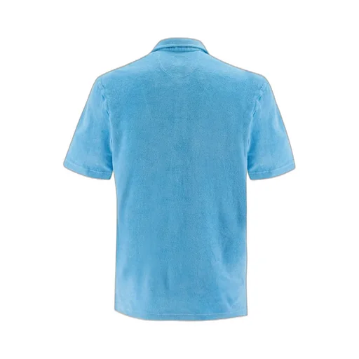 Fedeli Garment Dyed Terry Polo Shirt