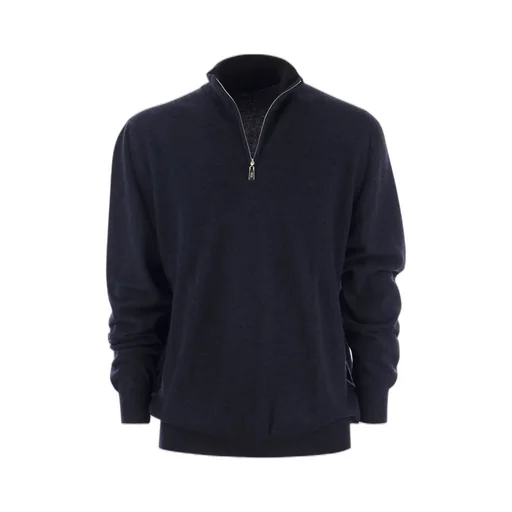 Fedeli Favonio Zip Turtleneck Knitwear