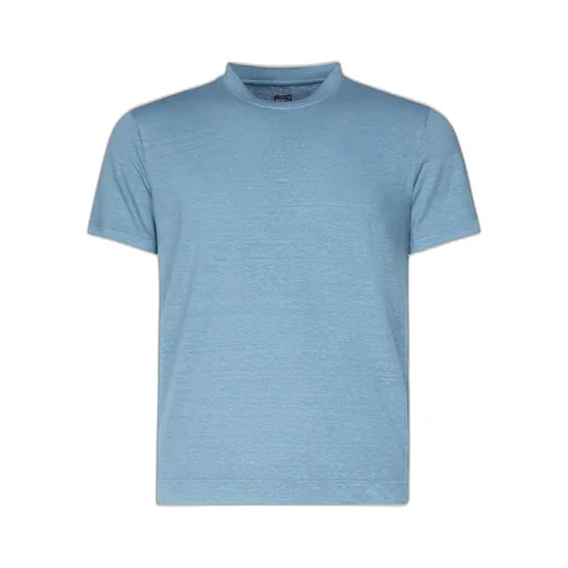 Fedeli Flex Linen Crew Neck T-Shirt