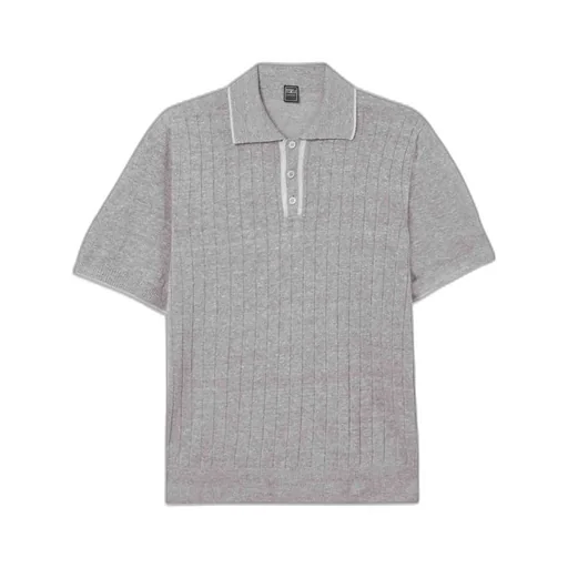 Fedeli Bobby Ribbed Polo Shirt