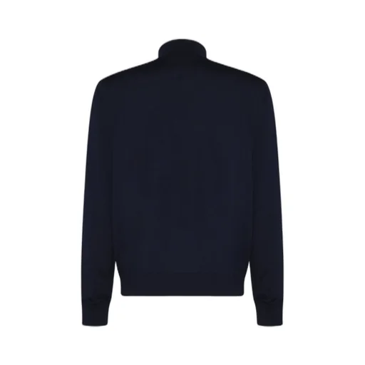 Fedeli Full-Zip Mock Neck Sweater