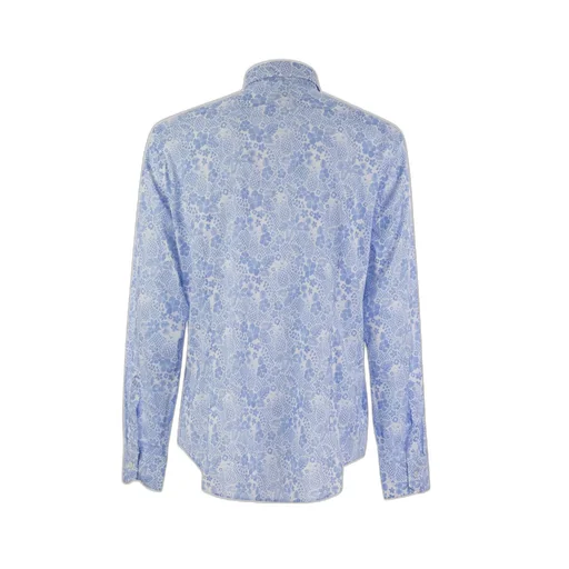 Fedeli Printed Stretch Shirt