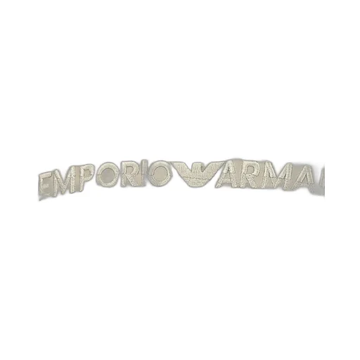 Emporio Armani Logo Embroidered Crewneck T-Shirt