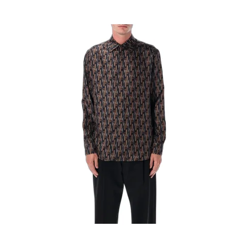 Fendi Long Sleeved Allover Printed Shirt