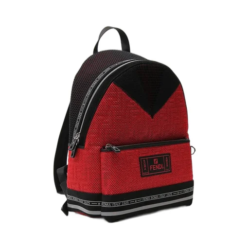 Fendi Roma Monogram Mesh Backpack