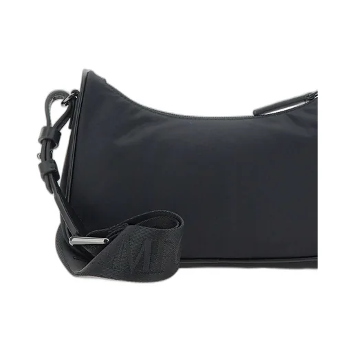 Emporio Armani Logo Plaque Shoulder Bag