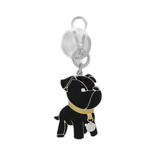 Fendi Ito Dog Detailed Key Ring