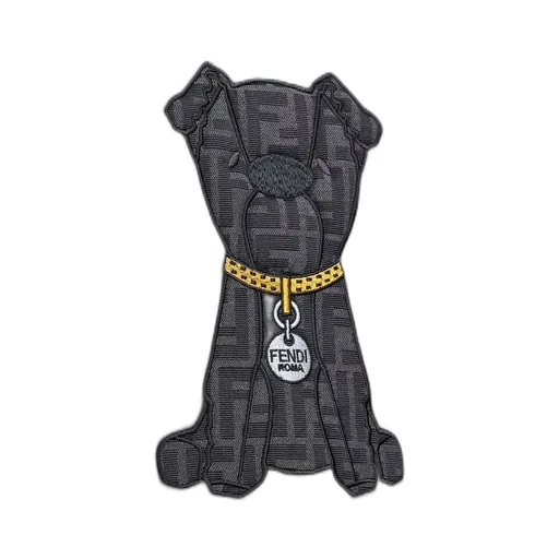 Fendi Ff Dog Jacquard Crewneck Sweatshirt