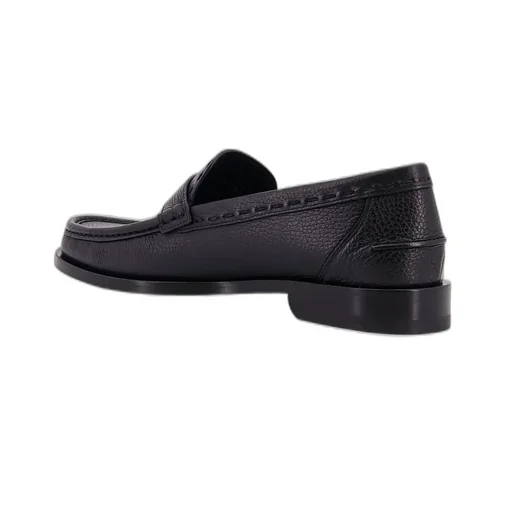 Fendi Ff Plaque Slip-On Loafers