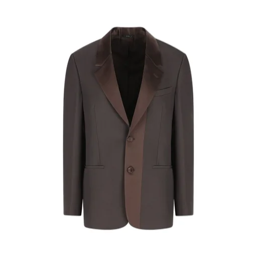 Fendi Single Breasted Tailored Blazer
