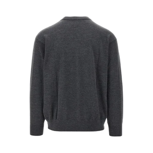 Emporio Armani Colour-Blocked Crewneck Jumper