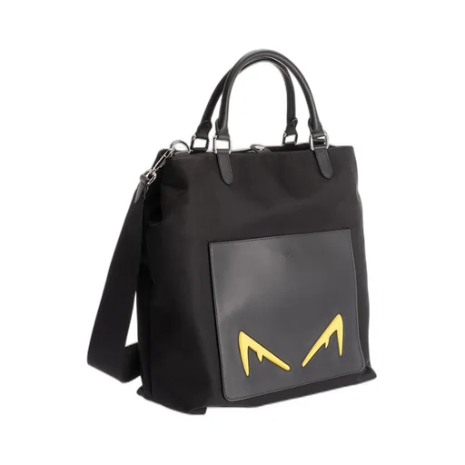 Fendi Graphic Printed Top Handle Bag