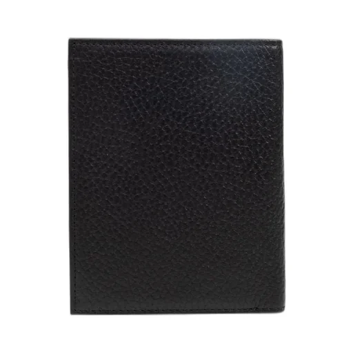 Emporio Armani Logo Embossed Bi-Fold Card Case
