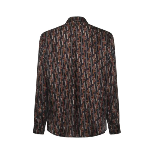 Fendi Long Sleeved Allover Printed Shirt