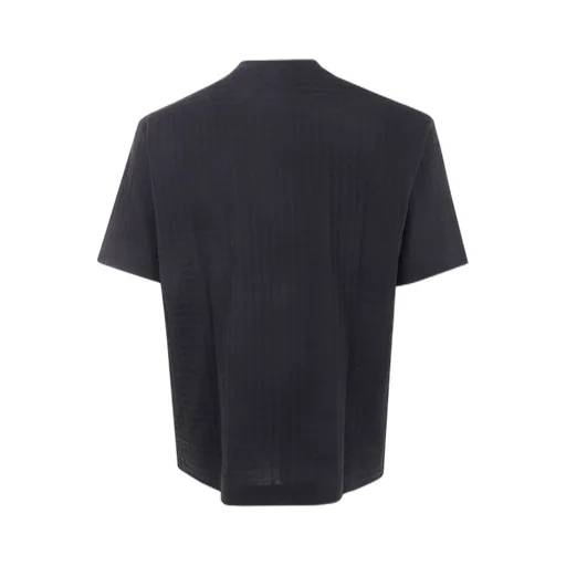 Emporio Armani Asv Jacquard Jersey T-Shirt