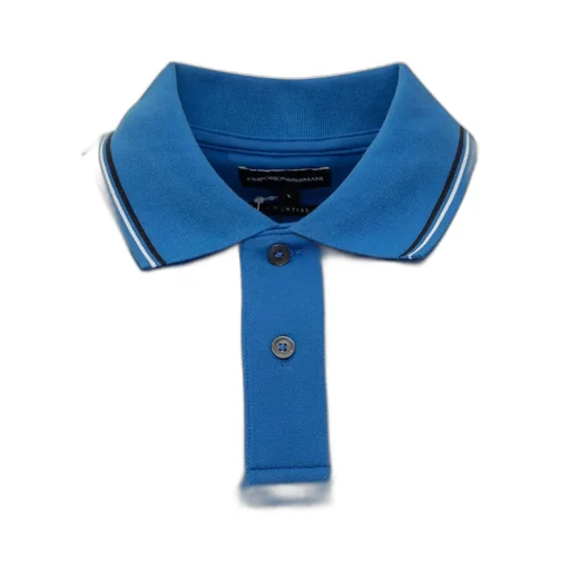 Emporio Armani Logo Printed Short Sleeved Polo Shirt