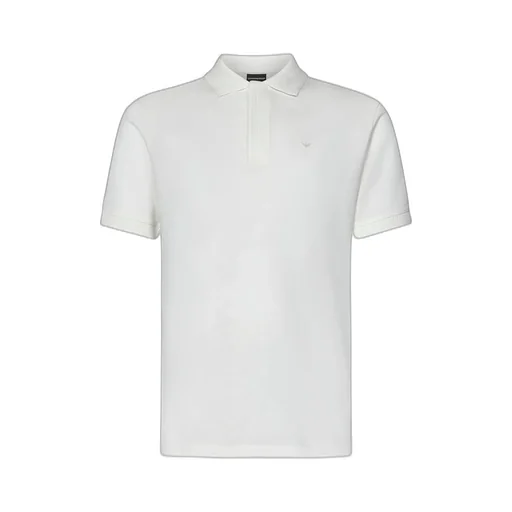 Emporio Armani Logo Embroidered Polo Shirt