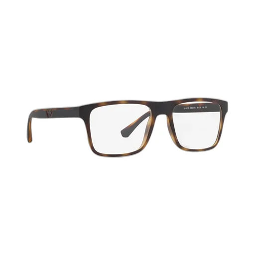 Emporio Armani Square Frame Clip-On Glasses