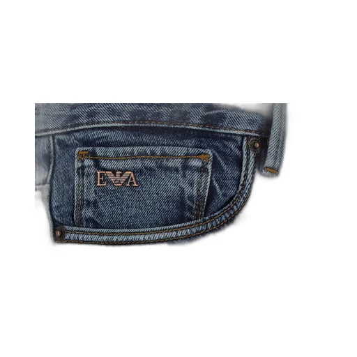 Emporio Armani J06 Slim-Fit Washed Denim Jeans