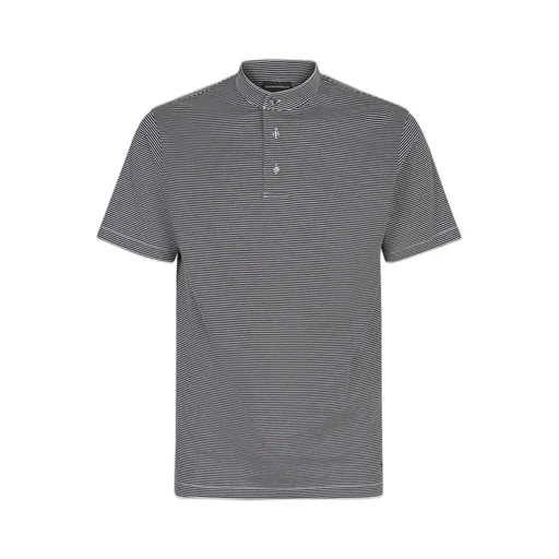 Emporio Armani Short Sleeved Striped Polo Shirt