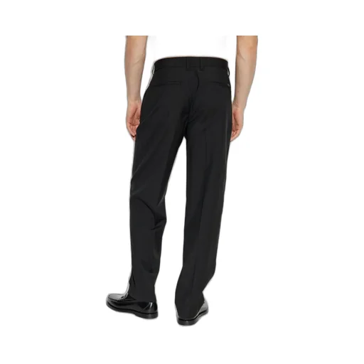 Emporio Armani Pleat Detailed Tailored Trousers