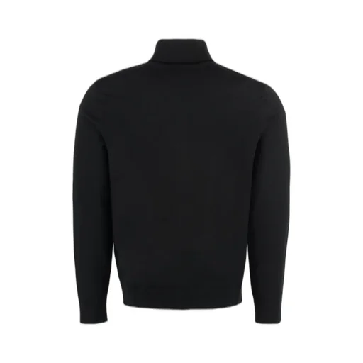 Emporio Armani Half-Zip Knitted Jumper