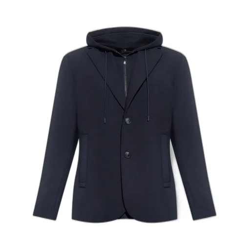 Emporio Armani Layered Single-Breasted Blazer
