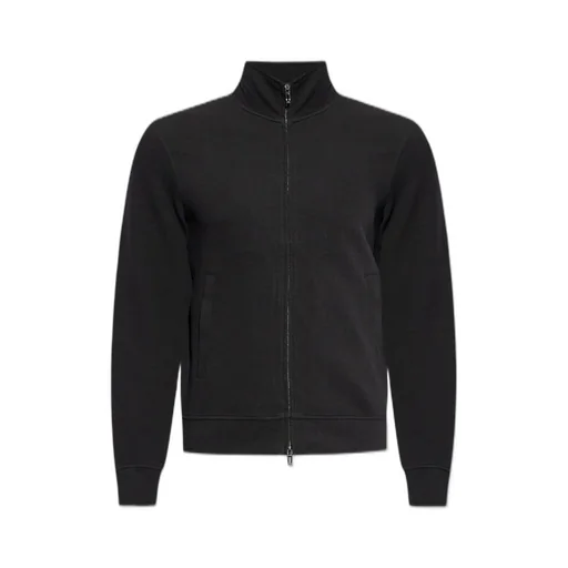 Emporio Armani Zip-Up High Neck Sweatshirt