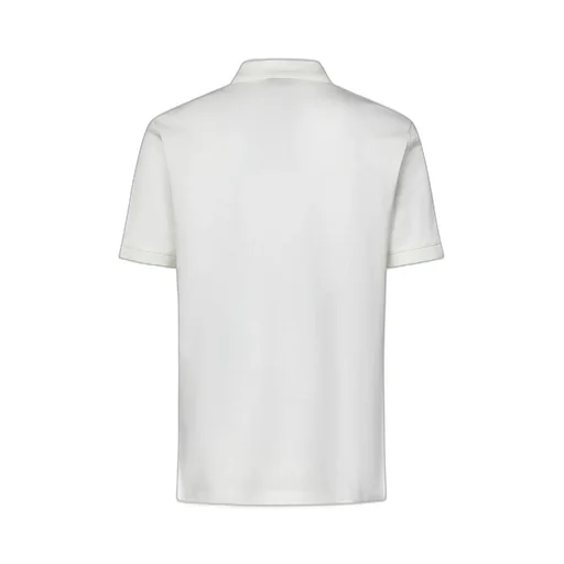 Emporio Armani Logo Embroidered Polo Shirt