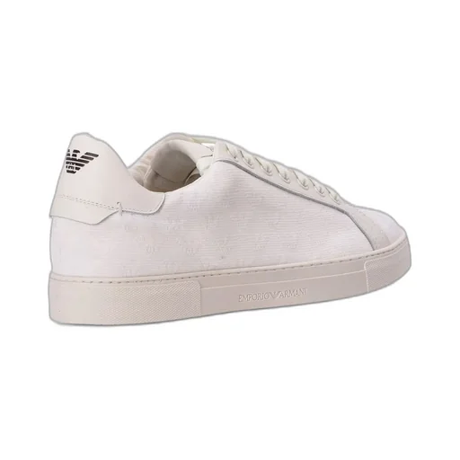 Emporio Armani Logo Printed Lace-Up Sneakers