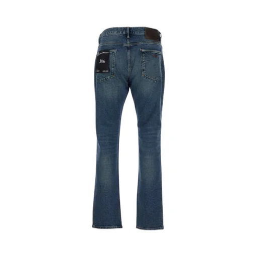 Emporio Armani J06 Slim-Fit Washed Denim Jeans
