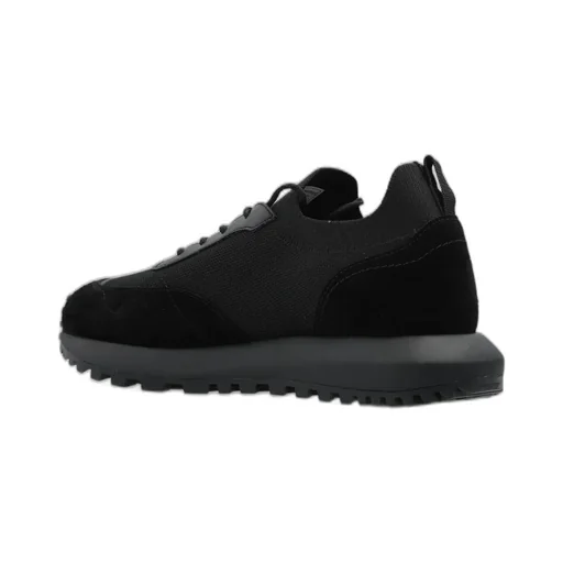 Emporio Armani Logo Plaque Lace-Up Sneakers