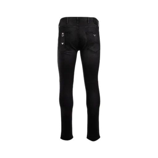 Emporio Armani Logo Plaque Slim Fit Jeans
