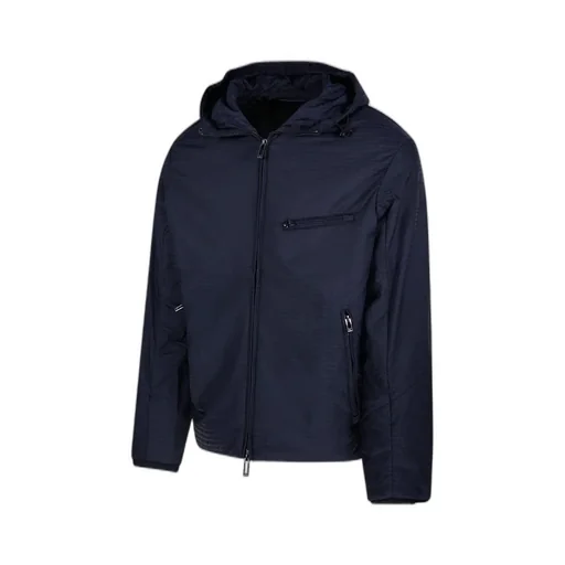 Emporio Armani Zip-Up Padded Hooded Jacket