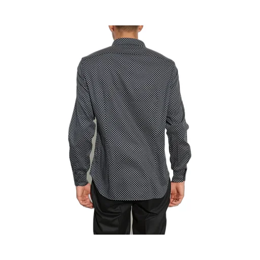Emporio Armani Monogram Printed Buttoned Shirt