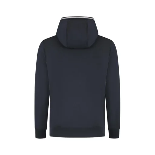 Emporio Armani Logo Jacquard Long Sleeved Hoodie