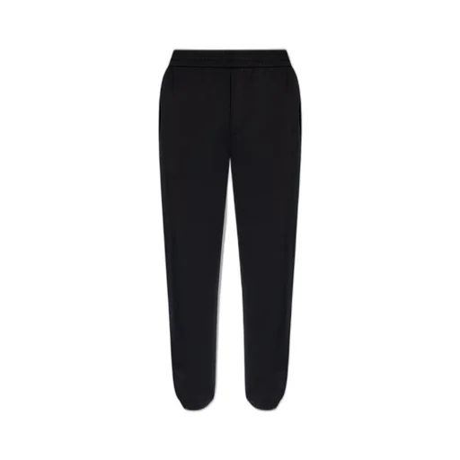 Emporio Armani Straight-Leg Drawstring Track Trousers