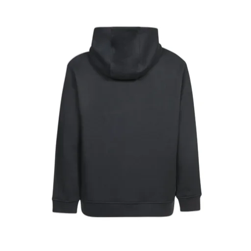 Emporio Armani Logo Embroidered Drawstring Hoodie
