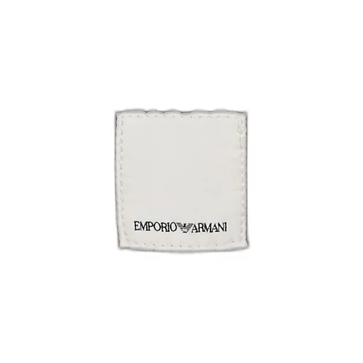 Emporio Armani Logo Patch Straight Leg Pants