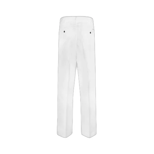 Emporio Armani Pleat-Detailed Mid-Rise Straight-Leg Trousers