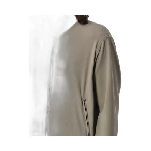 Emporio Armani Canneté-Effect Stretch Full-Zip Blouson